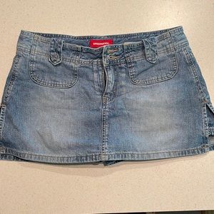 Juniors Size 9 unionbay denim skort